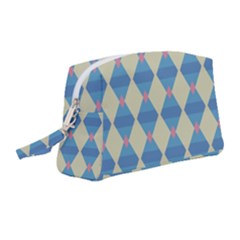 Pattern Texture Chevron Wristlet Pouch Bag (medium)