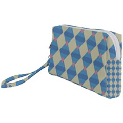 Pattern Texture Chevron Wristlet Pouch Bag (small)