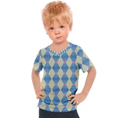 Pattern Texture Chevron Kids  Sports Tee