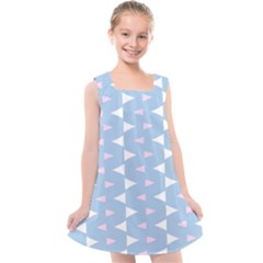 Pattern 3d Kids  Cross Back Dress