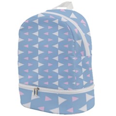 Pattern 3d Zip Bottom Backpack