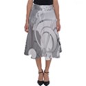 Dance Music Treble Clef Sound Girl Perfect Length Midi Skirt View1