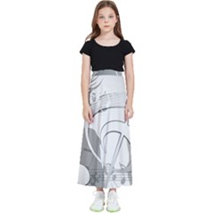 Dance Music Treble Clef Sound Girl Kids  Skirt