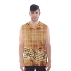 Dance Music Men s Basketball Tank Top by Dutashop