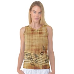 Dance Music Women s Basketball Tank Top by Dutashop