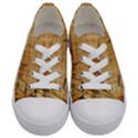 Dance Music Kids  Low Top Canvas Sneakers View1