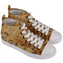 Dance Music Women s Mid-Top Canvas Sneakers View3