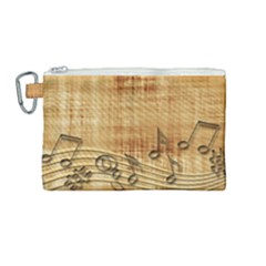 Dance Music Canvas Cosmetic Bag (medium) by Dutashop