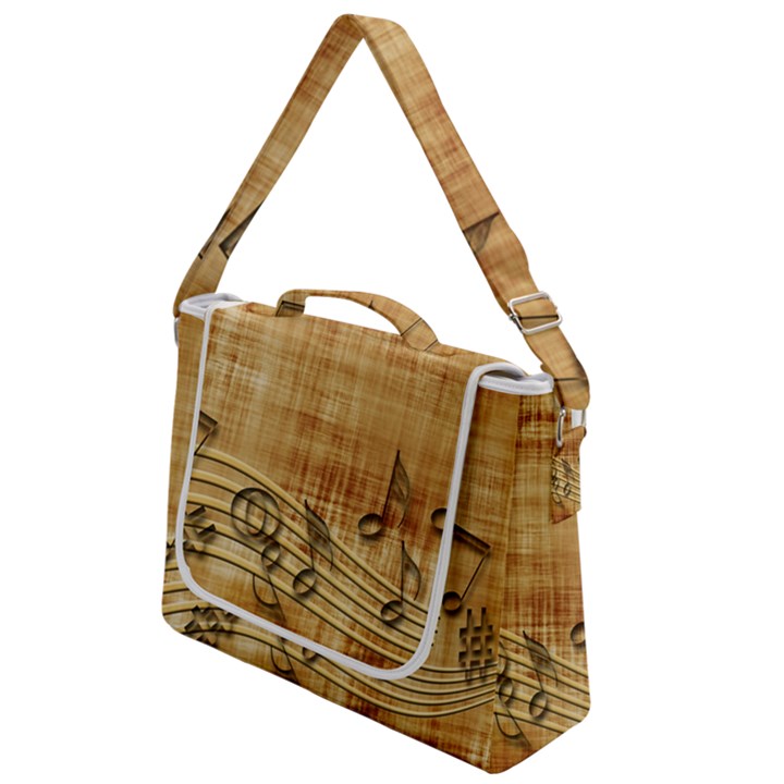 Dance Music Box Up Messenger Bag