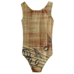 Dance Music Kids  Cut-out Back One Piece Swimsuit