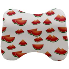 Summer Watermelon Pattern Head Support Cushion by Dutashop