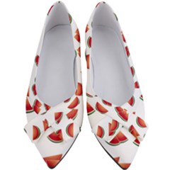 Summer Watermelon Pattern Women s Bow Heels by Dutashop