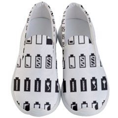 Battery Icons Charge Men s Lightweight Slip Ons by Dutashop