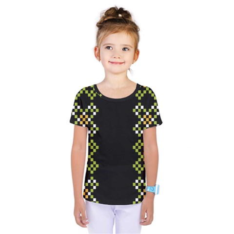 Pattern Background Vector Seamless Kids  One Piece Tee by Dutashop