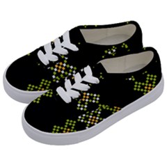 Pattern Background Vector Seamless Kids  Classic Low Top Sneakers