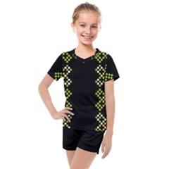 Pattern Background Vector Seamless Kids  Mesh Tee And Shorts Set