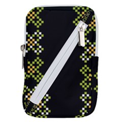 Pattern Background Vector Seamless Belt Pouch Bag (small)