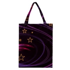 Background Abstract Star Classic Tote Bag by Dutashop