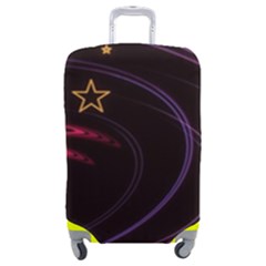 Background Abstract Star Luggage Cover (medium)