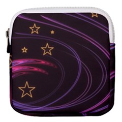 Background Abstract Star Mini Square Pouch by Dutashop