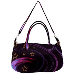 Background Abstract Star Removal Strap Handbag