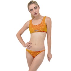 Fractal Yellow Orange The Little Details Bikini Set