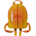 Fractal Yellow Orange Mini Full Print Backpack View2