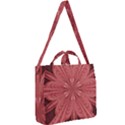 Background Floral Pattern Square Shoulder Tote Bag View2