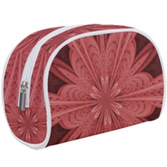 Background Floral Pattern Make Up Case (large)