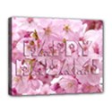 Cherry Blossom Photography Happy Hanami Sakura Matsuri Canvas 14  x 11  (Stretched) View1