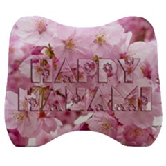 Cherry Blossom Photography Happy Hanami Sakura Matsuri Velour Head Support Cushion