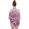 Cherry Blossom Photography Happy Hanami Sakura Matsuri Half Sleeve Chiffon Kimono View2