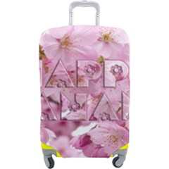 Cherry Blossom Photography Happy Hanami Sakura Matsuri Luggage Cover (large) by yoursparklingshop