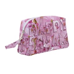 Cherry Blossom Photography Happy Hanami Sakura Matsuri Wristlet Pouch Bag (Medium)