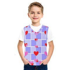 Love Hearts Valentine Decorative Kids  Sportswear by Dutashop