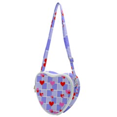 Love Hearts Valentine Decorative Heart Shoulder Bag by Dutashop