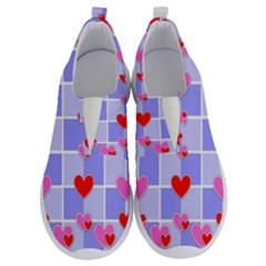 Love Hearts Valentine Decorative No Lace Lightweight Shoes