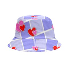 Love Hearts Valentine Decorative Bucket Hat