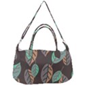 Leaf Brown Removal Strap Handbag View2