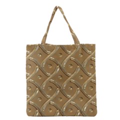 Gold Background Modern Grocery Tote Bag by Dutashop