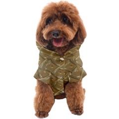 Gold Background Modern Dog Coat