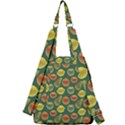 Background Fruits Several Center Zip Backpack View2