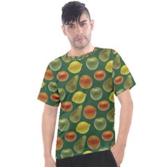 Background Fruits Several Men s Sport Top by Dutashop