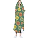 Background Fruits Several Wearable Blanket View1