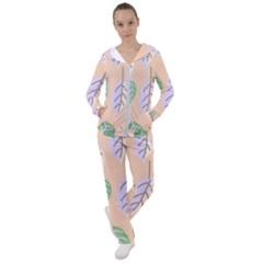 Leaf Pink Women s Tracksuit