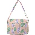 Leaf Pink Courier Bag View3