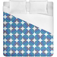 Geometric Dots Pattern Duvet Cover (king Size) by Dutashop