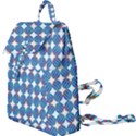 Geometric Dots Pattern Buckle Everyday Backpack View1