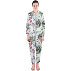 Green Flora Hooded Jumpsuit (ladies)  by goljakoff