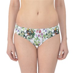 Green Flora Hipster Bikini Bottoms by goljakoff